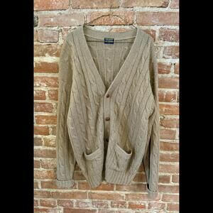 Vintage Brooks Brothers 100% Camelhair Sweater - Size L